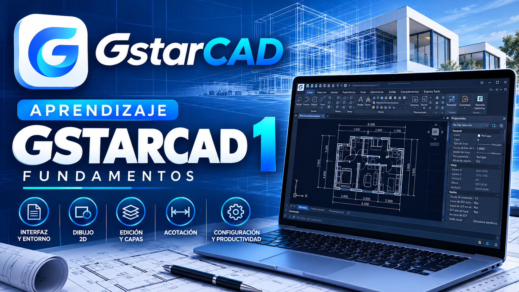 APRENDIZAJE GSTARCAD 1 – FUNDAMENTOS